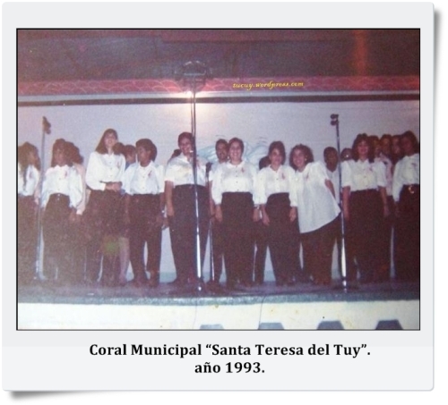 Coral Municipal “Santa Teresa del Tuy”. 1993 apróx.